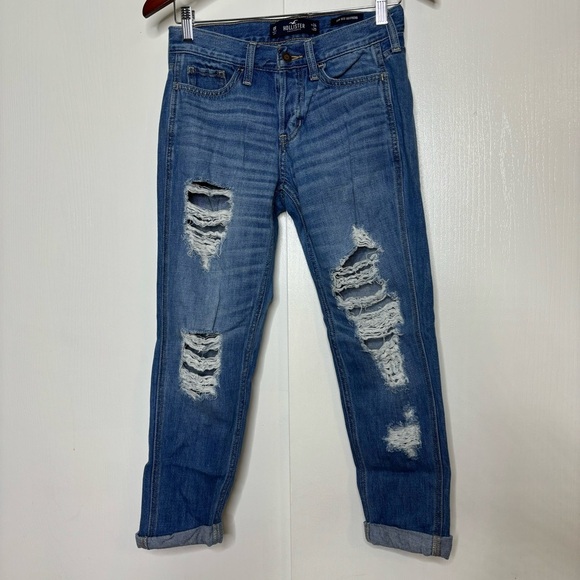 Hollister Denim - Hollister low rise boy friend jeans